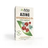 Arkopharma Azinc Vitaminas D3 y C 20 comprimidos efervescentes