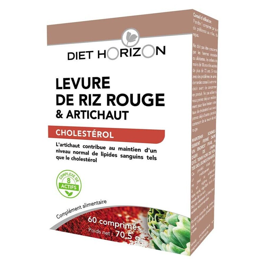 Diet Horizon Red Yeast Rice 60 Tablets