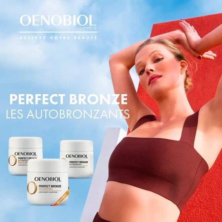Oenobiol Perfect Bronze I Solari 2 in 1 Zelfbruiner en zonnebescherming 60 plantaardige capsules