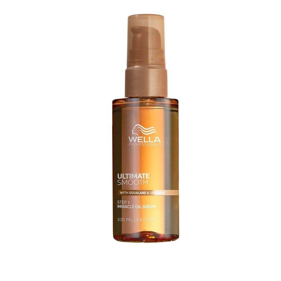 Wella Professionals Ultimate Smooth Miracle Oil Serum Dry, dull or frizzy hair 100 ml