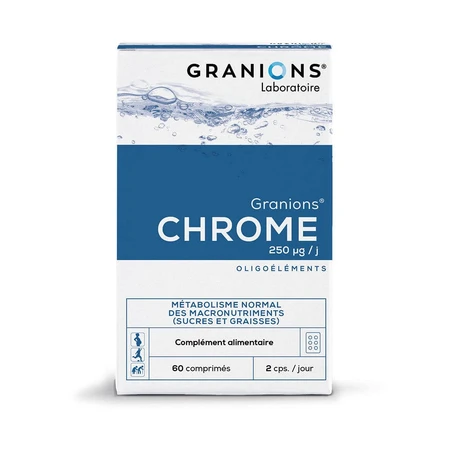 Graniones Cromo 250µg 60 comprimidos