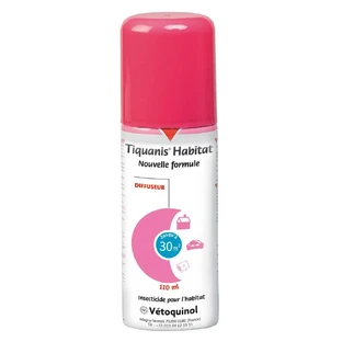 Vetoquinol Tiquanis Insecticide voor Habitatverspreider 75ml
