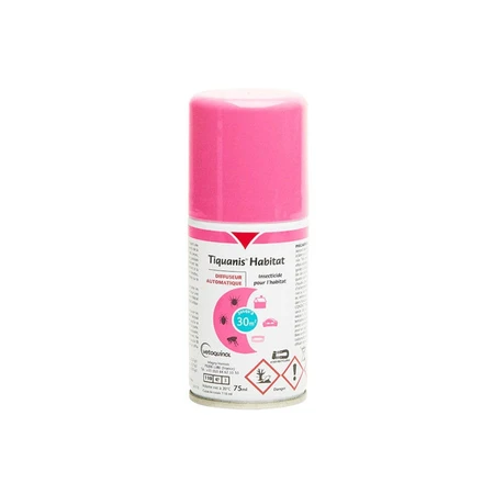 Vetoquinol Tiquanis Insecticide voor Habitatverspreider 75ml