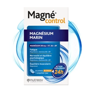 Nutreov Magne Control Vitaminas B6 + Magnesio Marin 30 Comprimidos