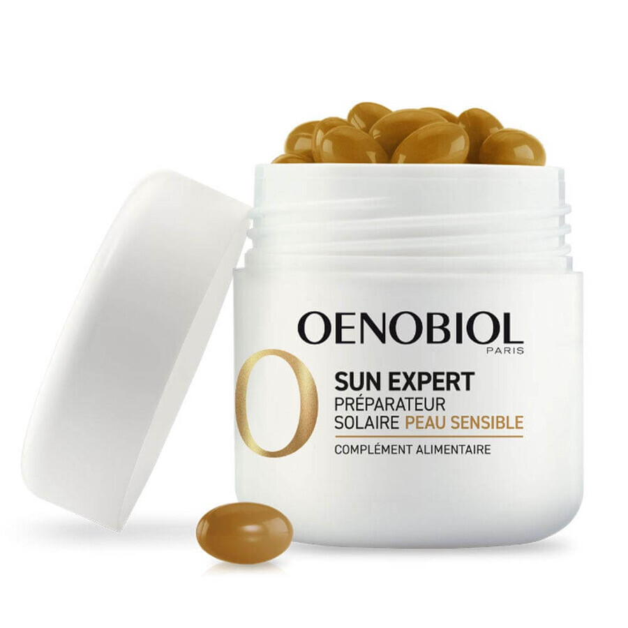 Oenobiol Sun Expert Preparador Solar Piel Sensible 2x30 Cápsulas