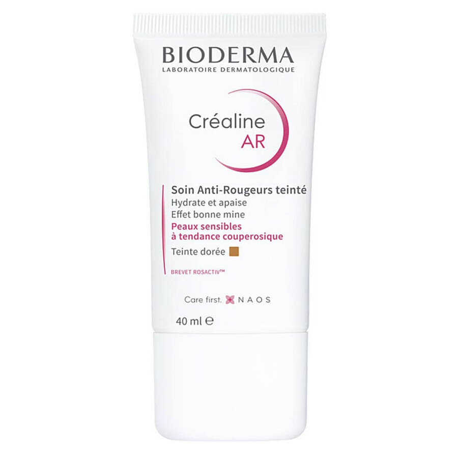 Bioderma Crealine Crema Tintada Tratamiento Anti-Rojeces AR Piel Sensible 40ml