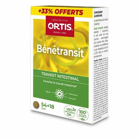 Ortis Benetransit 54+18 Tablets