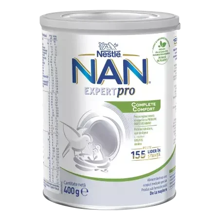 Nan Complete Comfort fórmula láctea, +0 meses, 400 g, Nestlé