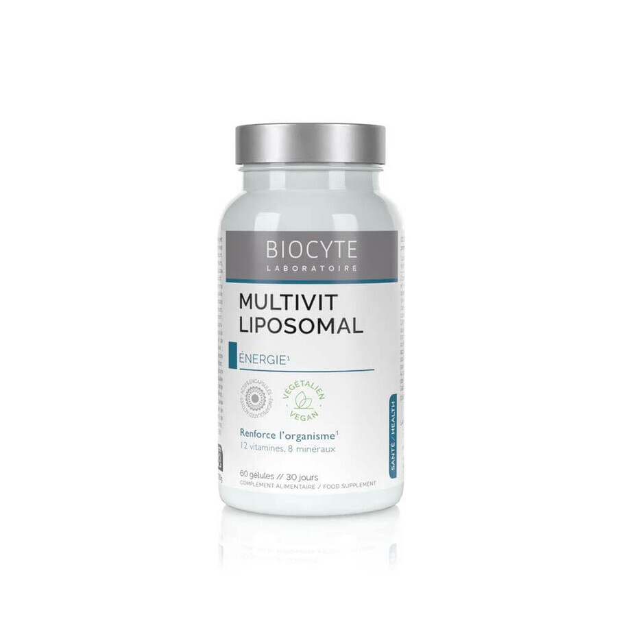 Biocyte Multivit Liposomiale Énergie 60 capsule