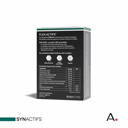 Aragan Synactifs Flexibele Gewrichten 60 gels