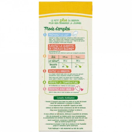 Blédina Bledine Cereales Blé et Cacao Des 6 Mois 400g