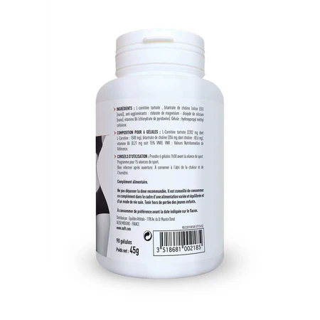 Eafit L-carnitine 90 Gelules
