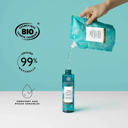 Sanoflore Magnifica Recharge Essence Botanique Bio Aqua Pieles con tendencia acneica 400ml