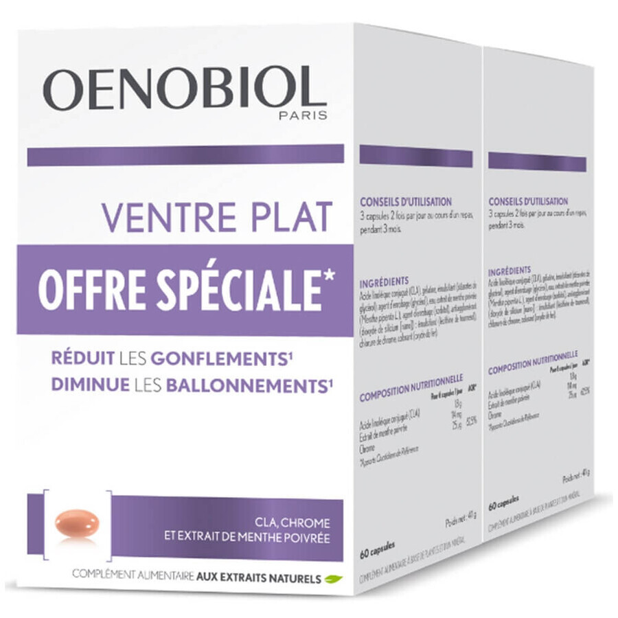 Oenobiol Dimagranti Pancia piatta 2x60 capsule