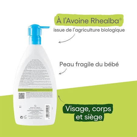 A-Derma Primalba Lait De Toilette Pompverpakking Eco Concu 500ml
