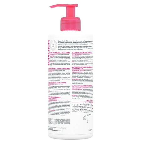 Topicrem Ultra-Hydratant Ultra Moisturizing Body Milk For Sensitive And Dry Skin Peaux Sensibles Et Seches 1L