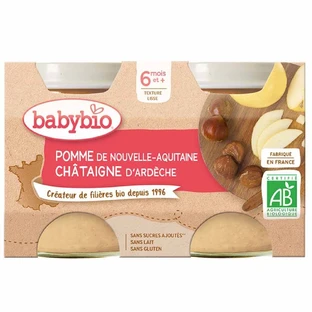 Babybio Fruitmeel pot pastinaak en ham vanaf 6 maanden 2x200g