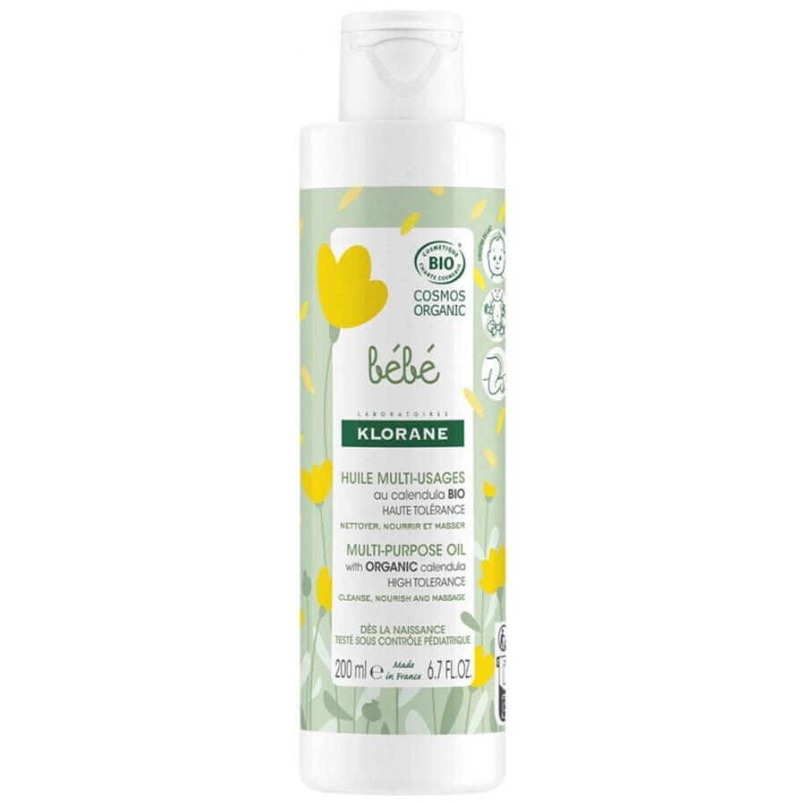 Klorane Baby Oil Multipurpose Marigold Bio 200 ml
