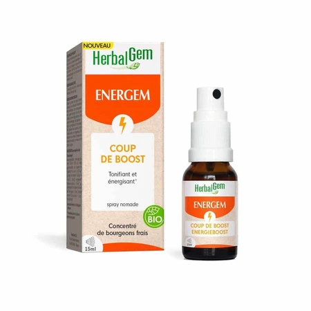 Herbalgem Gem Therapy Complexes Energem Coup De Boost Spray Bio 15ml