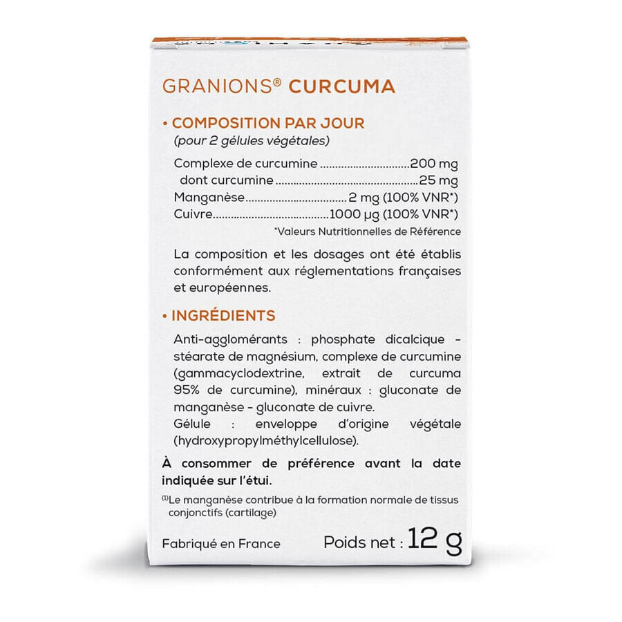 Korrels Curcuma 30 Gelule