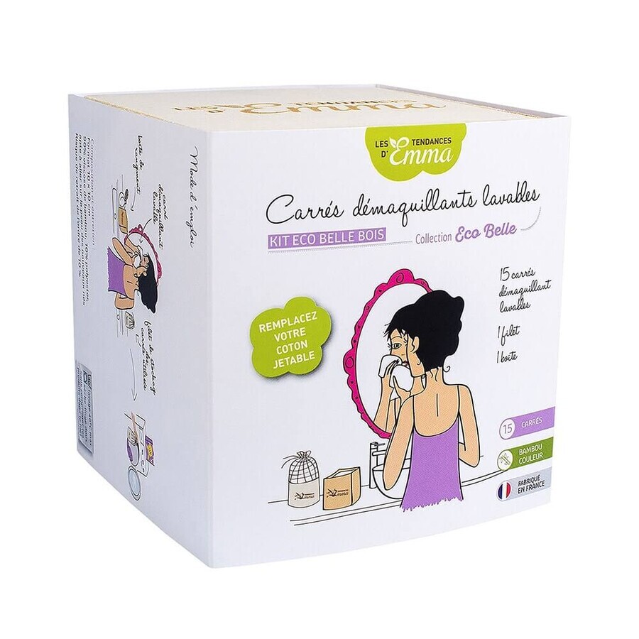 Les Tendances D'Emma Eco Belle Organic Colored Bamboo Wood Kit