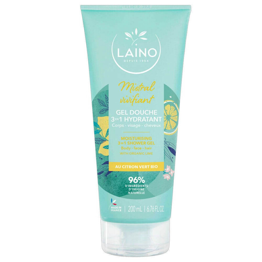 Laino Mistral Vivifiant Bio-Zitrone Dusch-Shampoo 200 ml