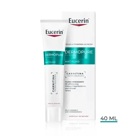 Eucerin Dermopure Fluido Matificante Piel con Imperfecciones 40 ml
