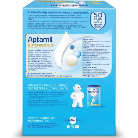 Aptamil Junior 2+ melkpoeder, 1200 g, 24-36 maanden, Nutricia