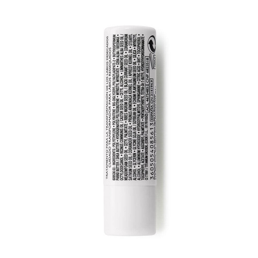 La Roche-Posay Nutritische Transformatiebehandeling Droge Lippen 4,7ml La Roche-Posay Nutritische Transformatiebehandeling Droge Lippen 4,7ml