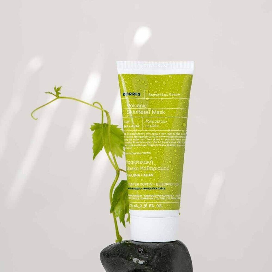 Korres Santorini Grapes Volcanic Resurface Mask 70 ml Korres Santorini Grapes Volcanic Resurface Mask 70 ml