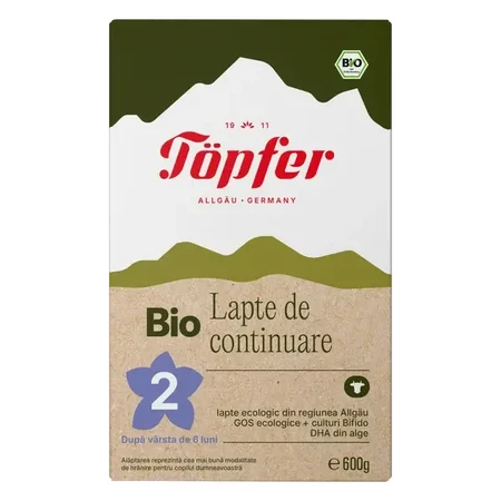 Bio 2 Lactana melkpoeder, +6 maanden, 600 gr, Topfer