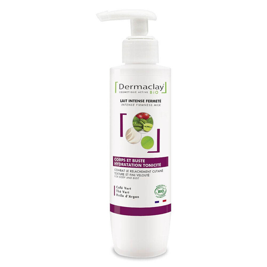 Boutique Dermaclay Lait Intense Fermete Corps Et Buste Bio 200ml Dermaclay Lait Intense Fermete Corps Et Buste Bio 200ml
