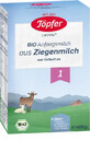 Goat milk powder formula 1 Bio Lactana, 400 g, Topfer