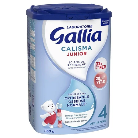Gallia Junior 4 Leche en Polvo a partir de 18 meses 830g