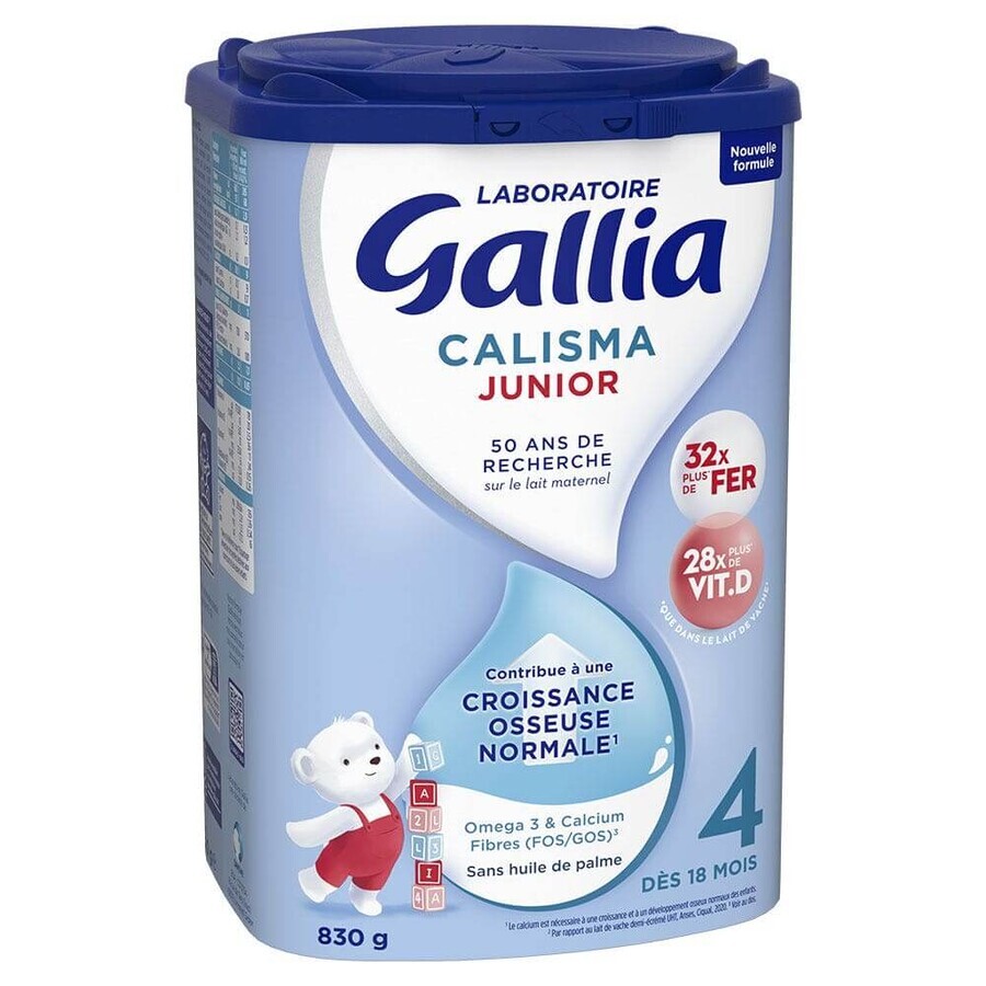 Gallia Junior 4 Leche en Polvo a partir de 18 meses 830g