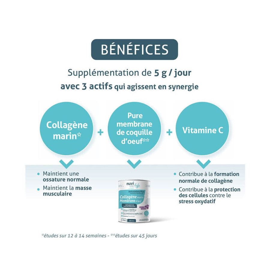 Nuviline Life Collagène Marin Articulations Plus 280g Nuviline Life Collagène Marin Articulations Plus 280g