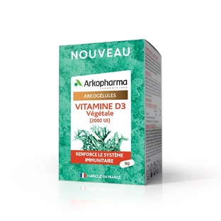 Arkopharma Arkocapsule Vitamina D3 de origen vegetal 90 cápsulas