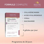 Biocyte Antirid Colagen HA 1300mg Frumusețe și fermitate 80 capsule Biocyte Antirid Colagen HA 1300mg Frumusețe și fermitate 80 capsule