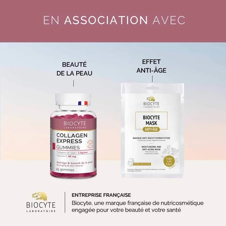 Biocyte Anti-rimpel Collageen HA 1300mg Schoonheid en stevigheid 80 capsules