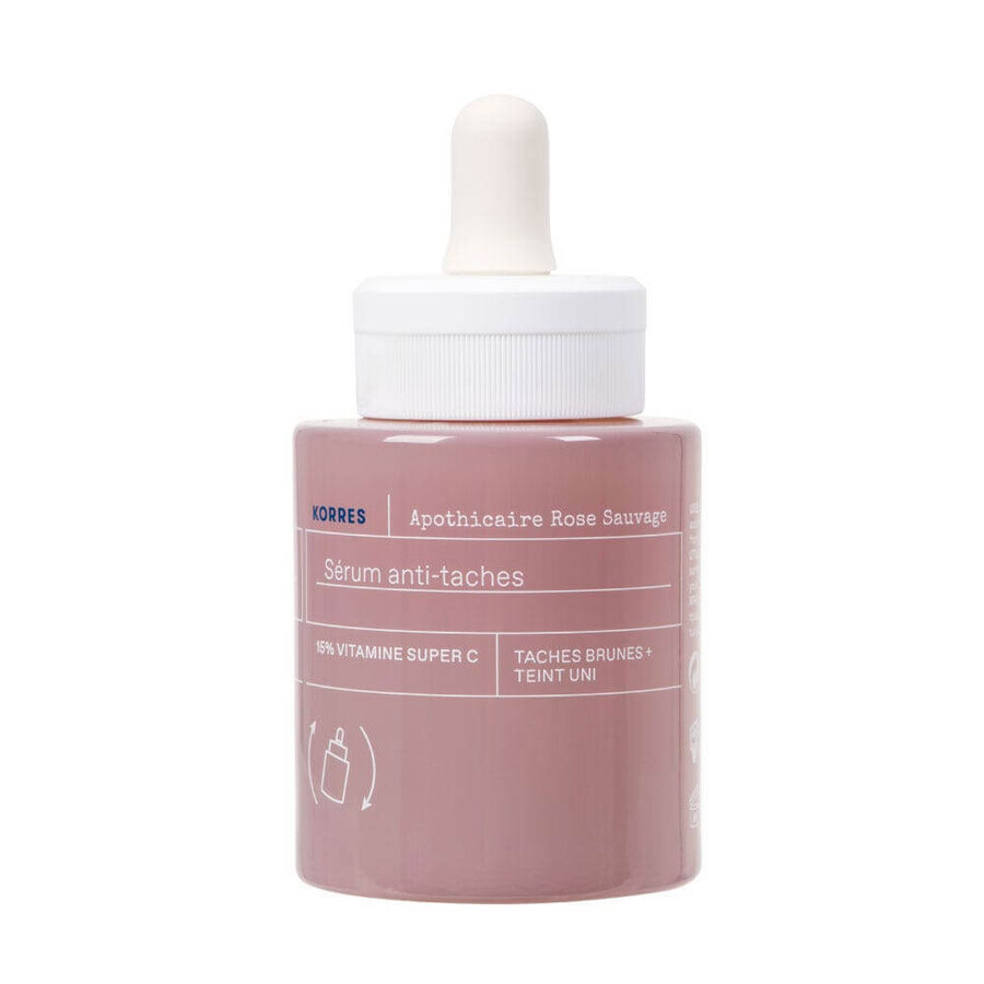 Korres Rose Sauvage Sérum anti-taches 15% Super Vitamine C 30ml