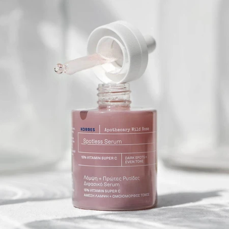 Korres Wildrose Anti-Dunkelheit Serum mit 15% Super Vitamin C 30ml