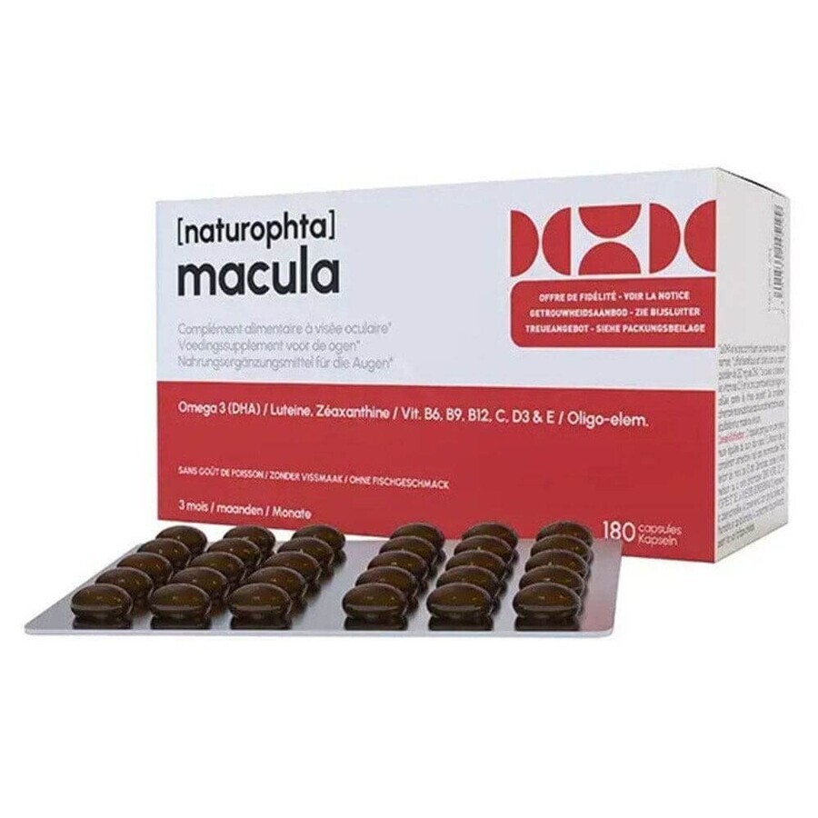 Horus Pharma Naturophta Macula 180 Capsules