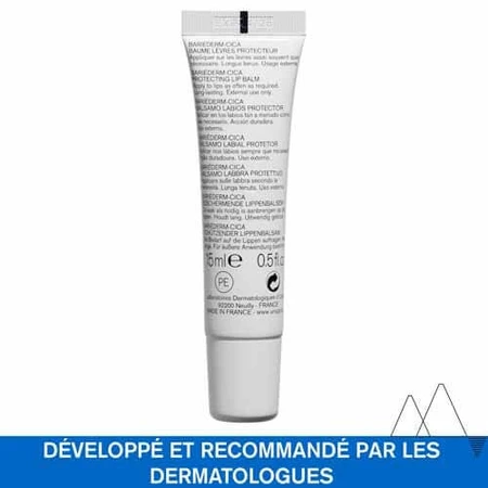 Uriage Bariéderm-Cica Repairing Balm Dry and Damaged Lips 15ml