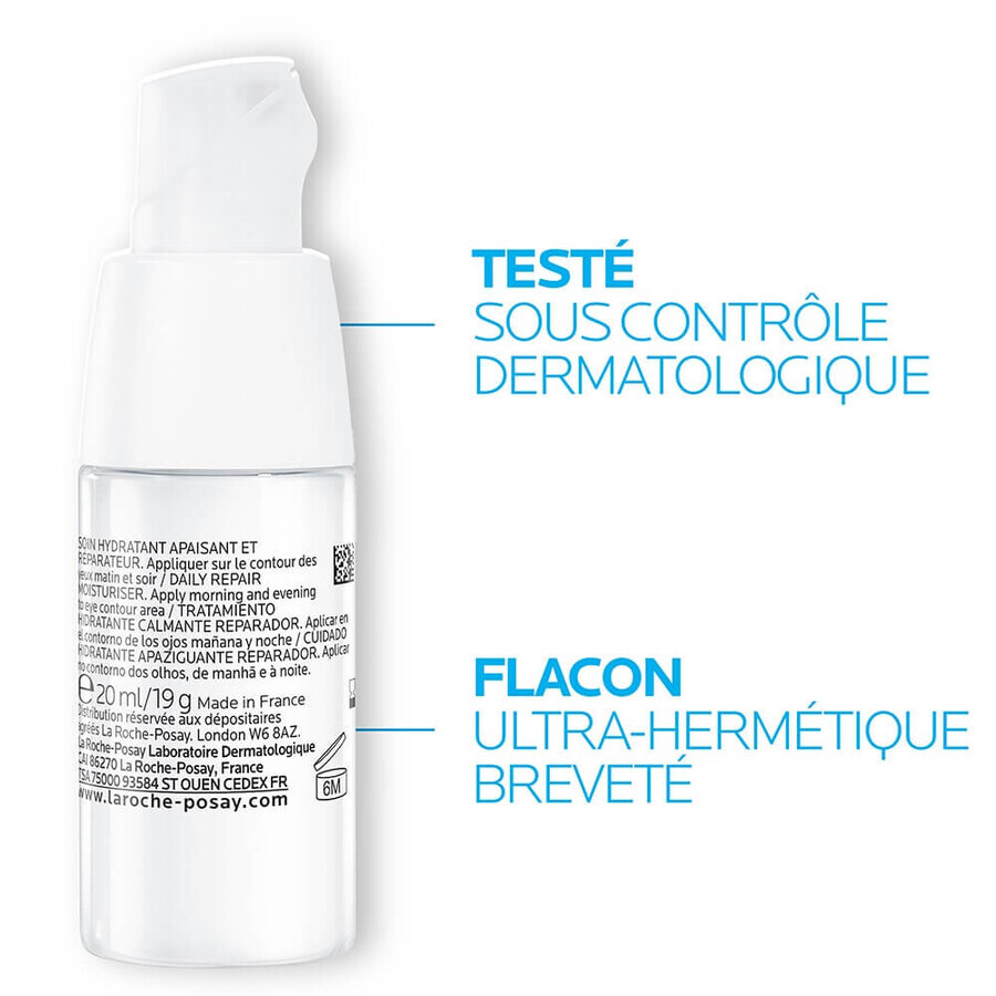 La Roche-Posay Toleriane Dermallergo Eyes Hidratarea zilnică a ochilor Piele sensibilă 20ml La Roche-Posay Toleriane Dermallergo Eyes Hidratarea zilnică a ochilor Piele sensibilă 20ml