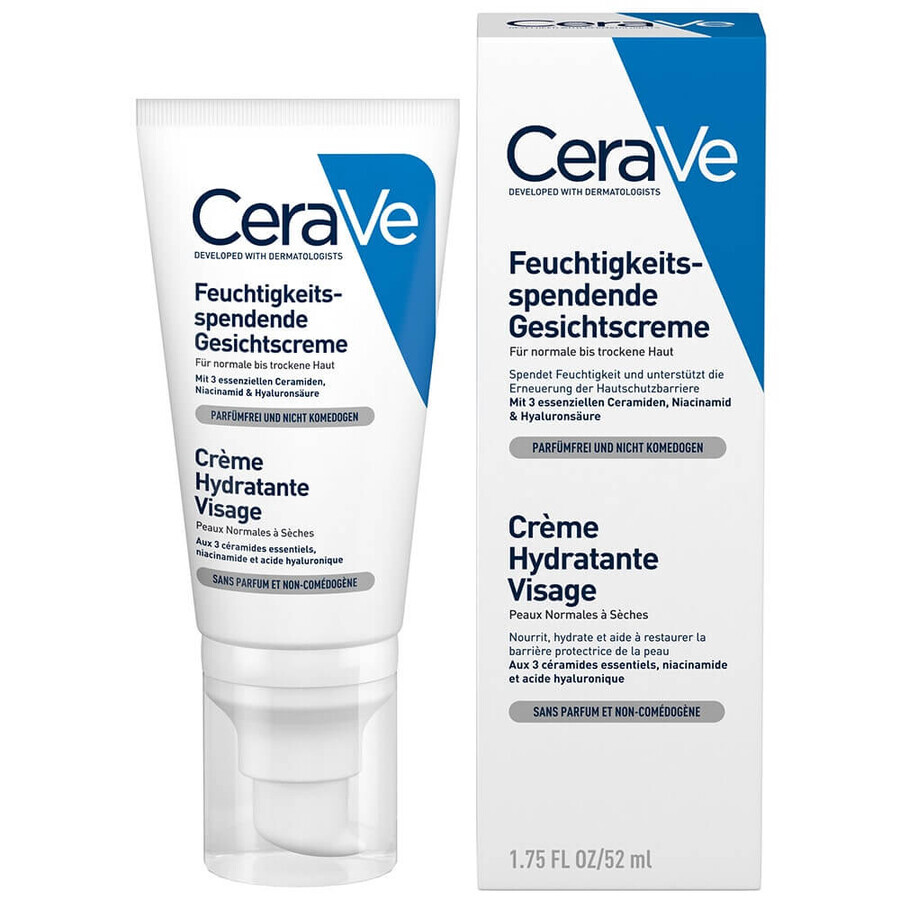 Cumpără Cerave Face Cremă de față hidratantă 52ml Cerave Face Cremă de față hidratantă 52ml