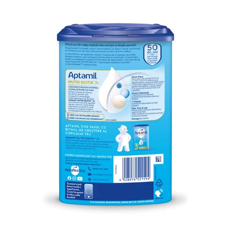 Nutri leche en polvo - Biotik 2+, 2-3 años, 800 g, Aptamil