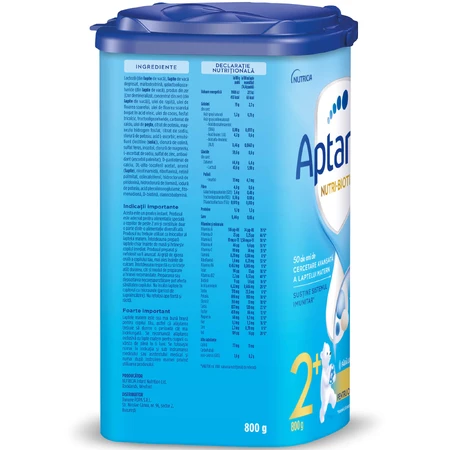 Nutri leche en polvo - Biotik 2+, 2-3 años, 800 g, Aptamil