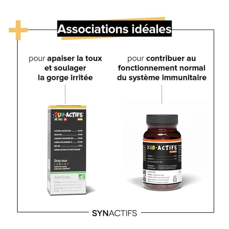 Aragan Synactifs KidActifs Nase-Kehle 125 ml