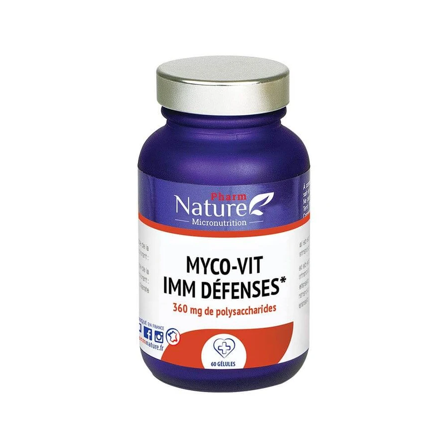 Pharm Nature Micronutrition Defences Myco-vit Imm 60 Kapseln