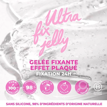 Energie Fruit Ultra Fix Jelly Gélee Fixante Effet Plaqué Fixattion 24h 140ml